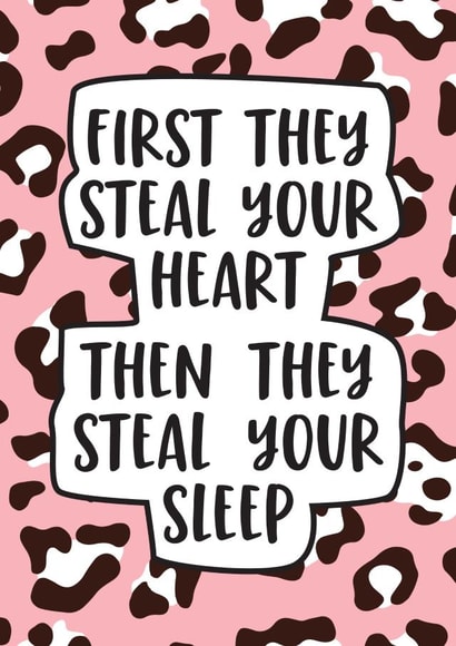 first steal Pregnancy Card 9919 created by Bonnie Blackbird