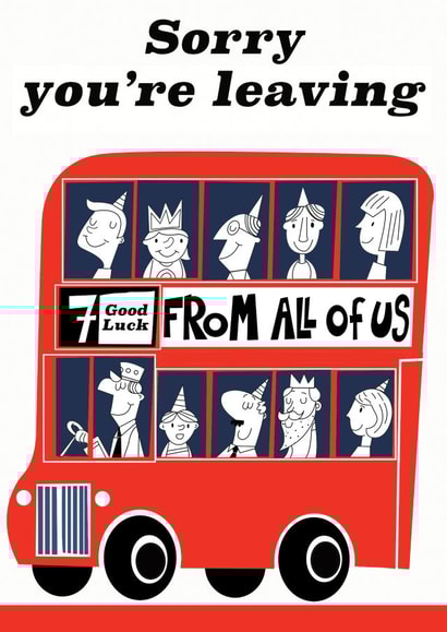 sorry you're Retirement Card 5749 created by Simon Paulson