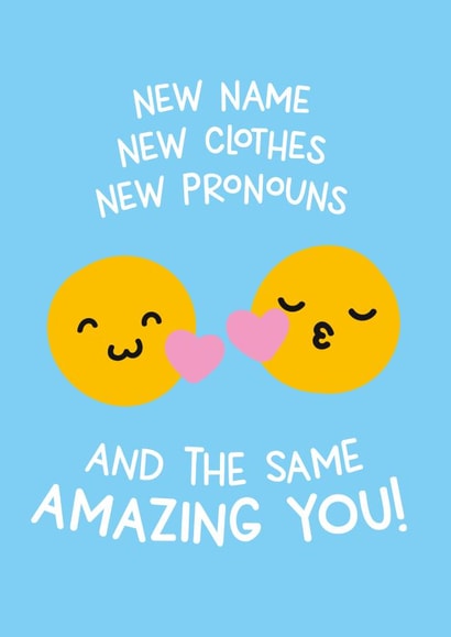 lgbt lgtbq Just Because Card 10896 created by Wild Card