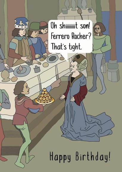 Funny Humour Birthday Card 38681 created by I Do Not Careds