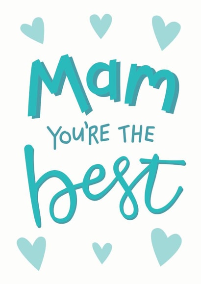 mam geordie Mothers Day Card 8997 created by Sweetpea Print Design