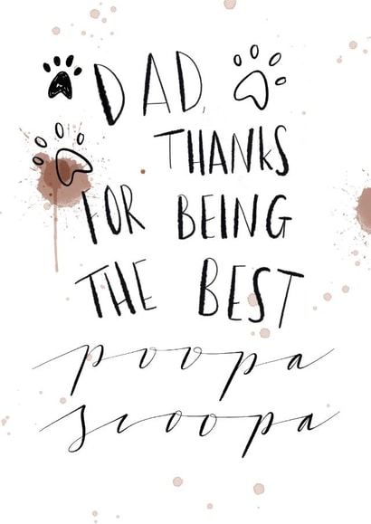 poopa scoopa Father's Day Card 38788 created by Han'made Designs