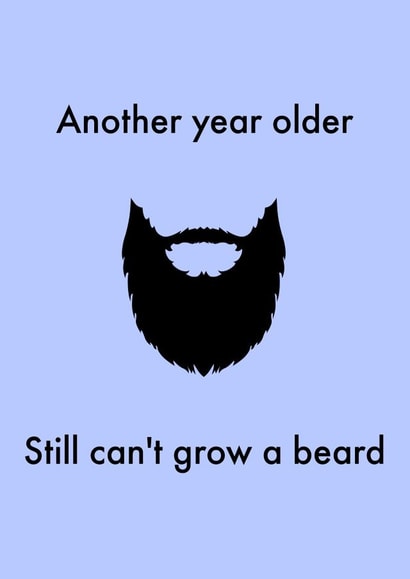 another year Birthday Card 14631 created by Fefe Teale