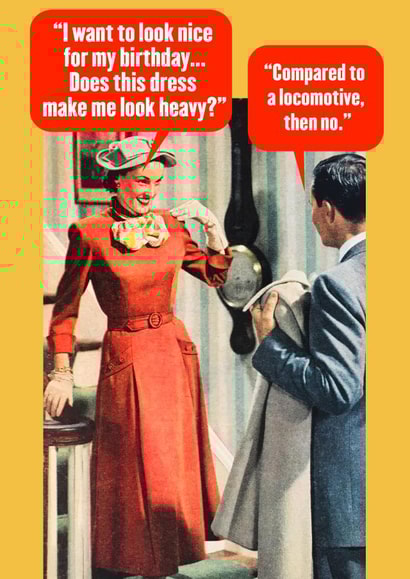 Birthday sarcastic Card 38381 created by Empty Roll Cards