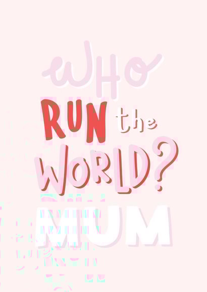 who run Mothers Day Card 33005 created by Print is the New Black