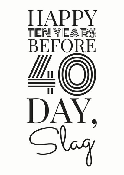 30 thirty Birthday Card 31844 created by Troy Pickering