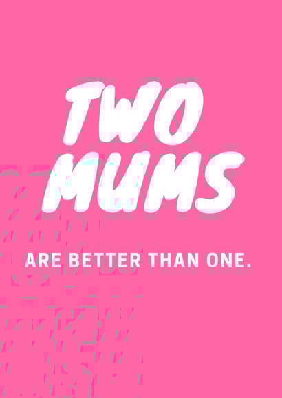 two mum Mothers Day Card 6439 created by Cards.Cards.Cards