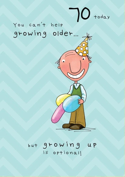70 can't Birthday Card 3217 created by JellynBean