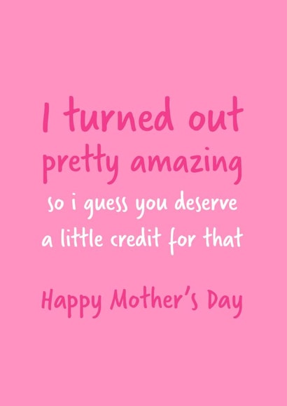 i turned Mothers Day Card 38497 created by Victoria Thomas