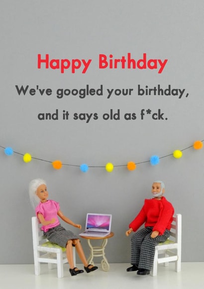 we've googled Birthday Card 33843 created by Bold & Bright Cards