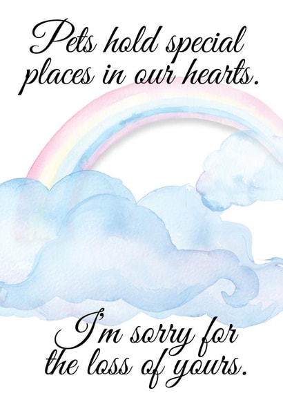 pet hold Thinking of you Card 14771 created by Willow and Tweet Designs