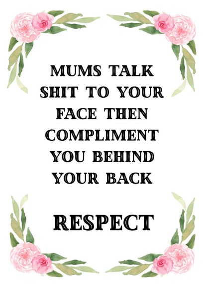 compliment respect Birthday Card 39172 created by Foxy Cards