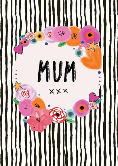 mum mummy Mothers Day Card 31903 created by Hello Hatty