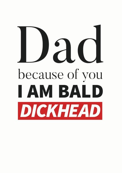 because you Father's Day Card 14470 created by Picardso