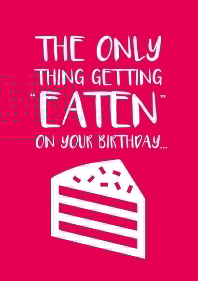 only thing Birthday Card 4112 created by Cookie Design