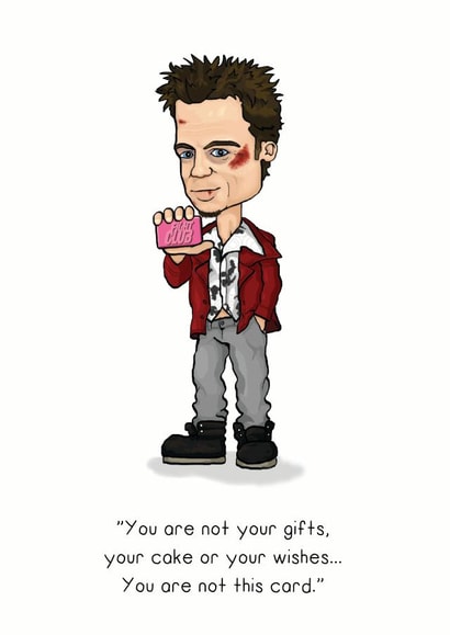 Soap Cake Birthday Card 36131 created by Rubber John