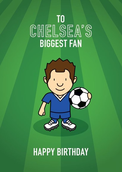 Football Soccer Birthday Card 15090 created by Little Monsters