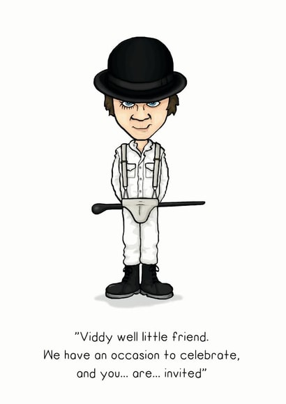 Malcolm Mcdowell Card 36135 created by Rubber John