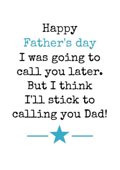 dad joke Father's Day Card 25525 created by Doodle Dot Design Co