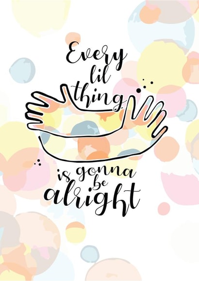 every lil Get Well Card 15130 created by Tenovus Cancer Care