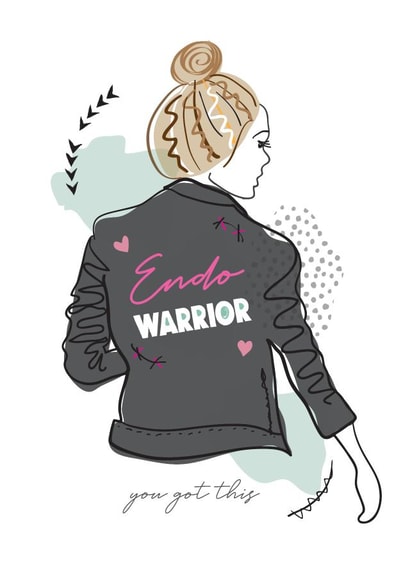 endometriosis endo Get Well Card 15162 created by Mad Philomena