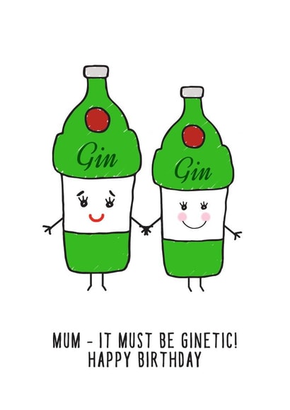 pun illustration Birthday Card 8929 created by Of Life & Lemons Ltd.