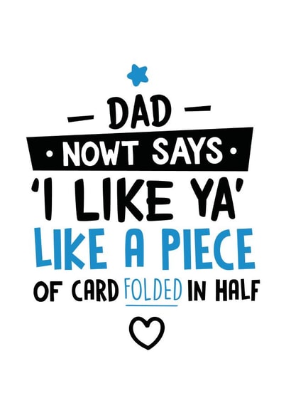dad nowt Father's Day Card 33592 created by @linesbehind