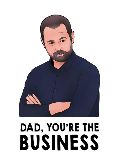 business danny Father's Day Card 32455 created by Hey Huns It's Nicole