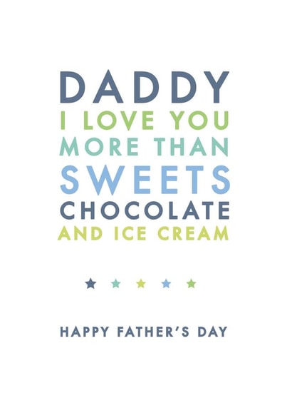 love more Father's Day Card 32125 created by Jodie Gaul & Co