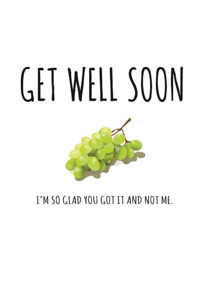 soon funny Get Well Card 12247 created by Banter King