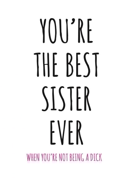 you're best Birthday Card 12251 created by Banter King