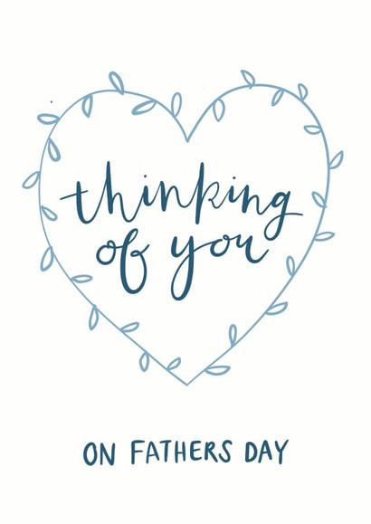 thinking you Father's Day Card 31452 created by Sweetpea Print Design