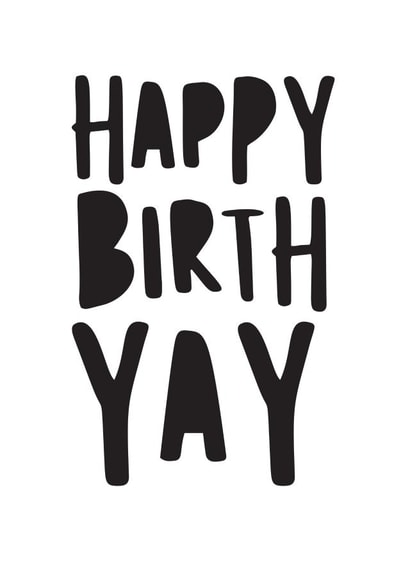 birth yay Birthday Card 8850 created by Russet and Gray