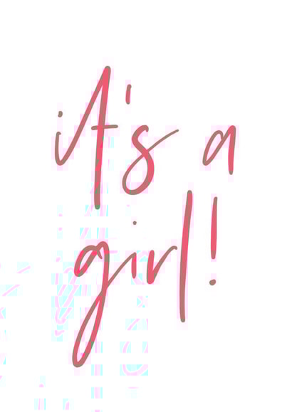 baby girl Card 31316 created by Russet and Gray