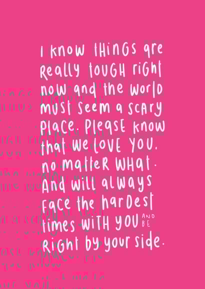 know things Thinking of you Card 13868 created by Mellow Doodles