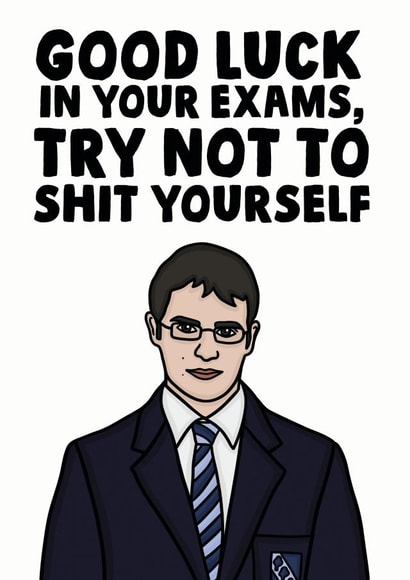 exam try Good Luck Card 13246 created by Studio Doodles