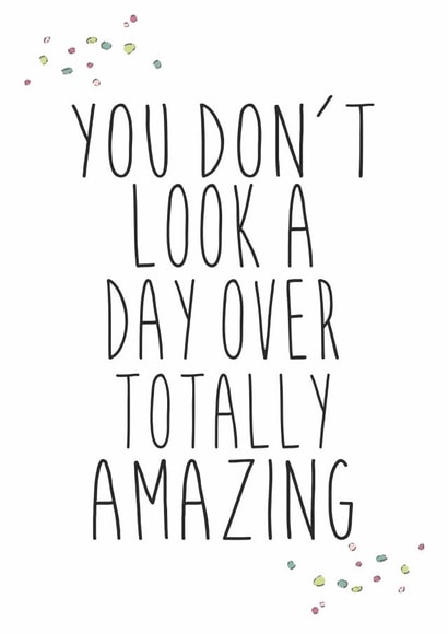 typography adult Birthday Card 15299 created by Dirty Girtie