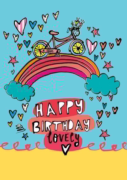happy bike Birthday Card 14934 created by Alice Palace