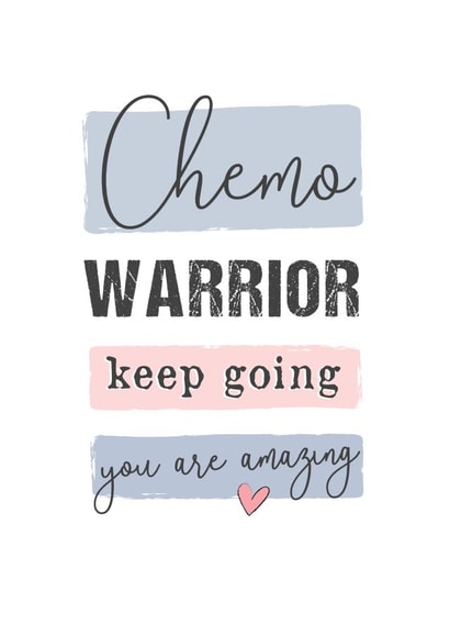 CHEMO CANCER Thinking of you Card 15165 created by Mad Philomena