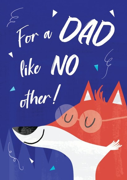 For a Dad Like No Other - Fox Card created by Lisa Parker