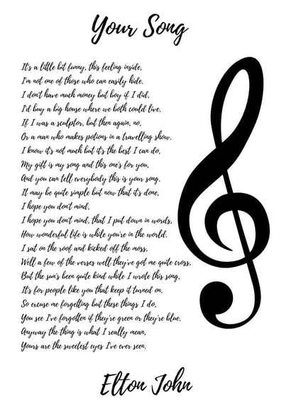 Song Love Card 28641 created by Rosalynd Nic Aodh