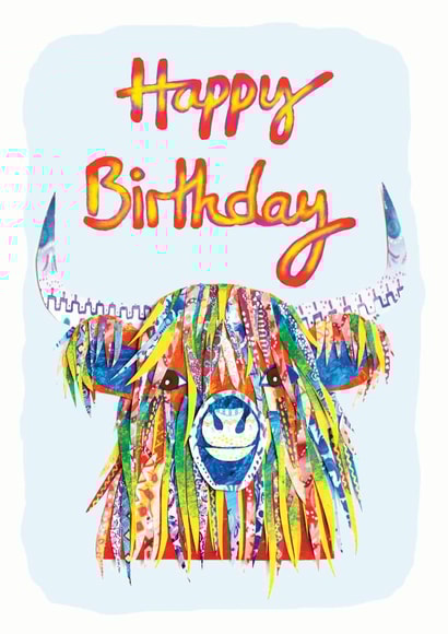 highland Card 39552 created by Genevieve Fay