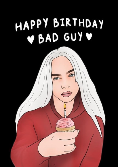 bad guy Card 10070 created by Hey Huns It's Nicole