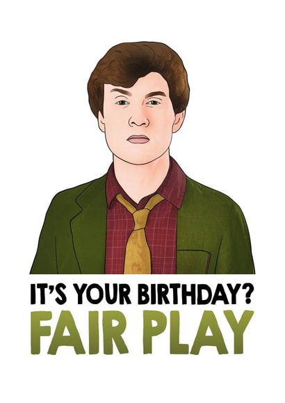 comedian fair Birthday Card 10075 created by Hey Huns It's Nicole