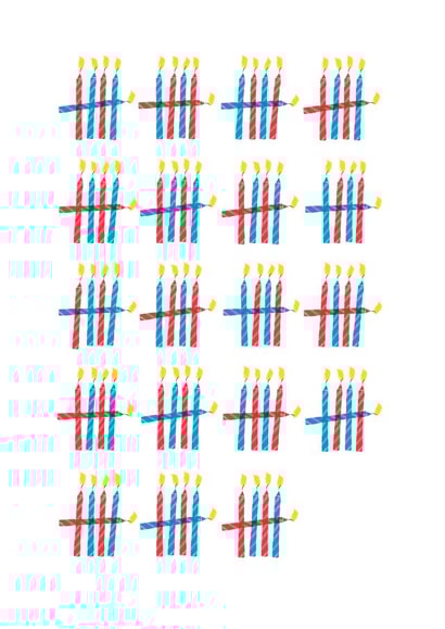 Funny 95th birthday card created by Purpose & Worth etc