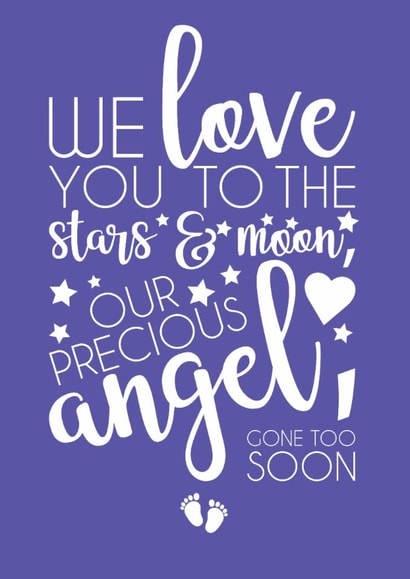 angel misscarriage Thinking of you Card 15374 created by Kimberley dobison