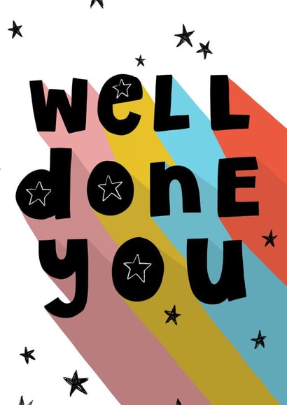 Well Done You Congratulations Exams Card created by studionough