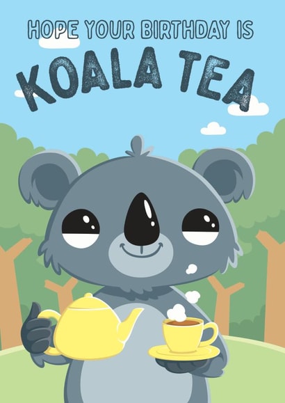 Koala KoalaTea Card 39170 created by Koala Tea Party