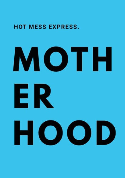 hot mess New Baby Card 13396 created by Duper Cards