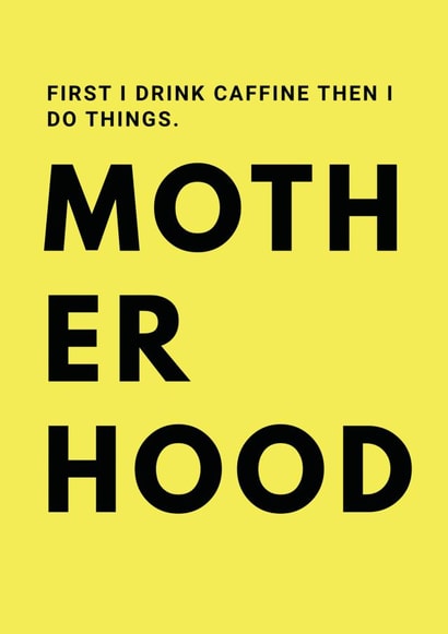 first drink New Baby Card 13397 created by Duper Cards